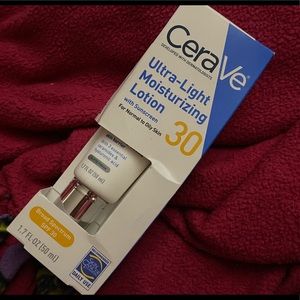 Nip cerave ultra light moisturizing lotion